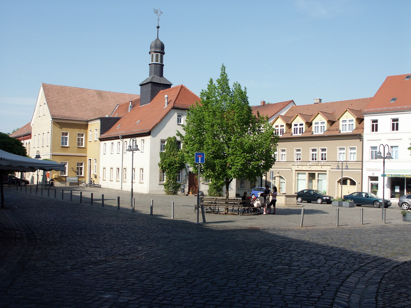 Der Markt in Teuchern
